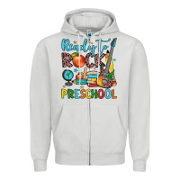 Ready To Rock Preschool Zipper Hoodie | Teevron