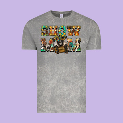 Show Mom Suffolk Sheep Black Sheep Vintage Tee Designed By Barkaloodesign