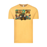 Vintage Mustard show mom suffolk sheep black sheep Vintage Tee - BarkalooDesign