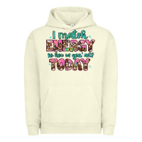 Pigment Pistachio i match energy so how we gon' act Urban Hoodie - Artiststas