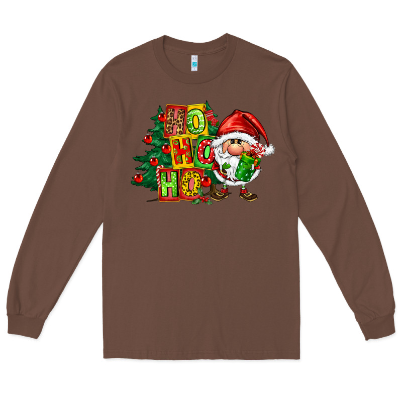 Ho Ho Ho Santa Gnomes Long Sleeve Tee by FaDigitalArtStudio | Teevron