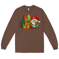 Chestnut ho ho ho santa gnomes Long Sleeve Tee - FaDigitalArtStudio
