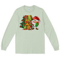 Matcha ho ho ho santa gnomes Long Sleeve Tee - FaDigitalArtStudio