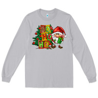 Moon Dust ho ho ho santa gnomes Long Sleeve Tee - FaDigitalArtStudio