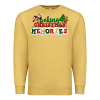 Antique Gold Baking Christmas memories Premium Sweatshirt - NancyCooperArtShop