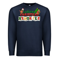 Navy Baking Christmas memories Premium Sweatshirt - NancyCooperArtShop
