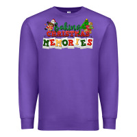 Purple Baking Christmas memories Premium Sweatshirt - NancyCooperArtShop