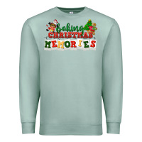 Seafoam Baking Christmas memories Premium Sweatshirt - NancyCooperArtShop