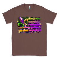 Chestnut mardi gras flag Classic Tee - RacoonDesign