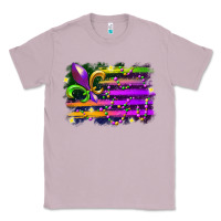 Lilac mardi gras flag Classic Tee - RacoonDesign