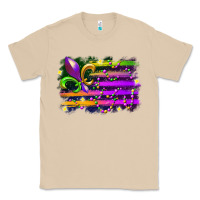 Mushroom mardi gras flag Classic Tee - RacoonDesign