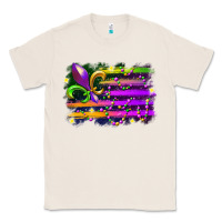 Natural mardi gras flag Classic Tee - RacoonDesign