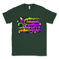 Sports Green mardi gras flag Classic Tee - RacoonDesign