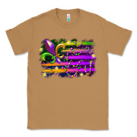 Toasted Coconut mardi gras flag Classic Tee - RacoonDesign