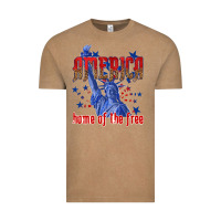 America Home Of The Free Vintage Tee | Teevron