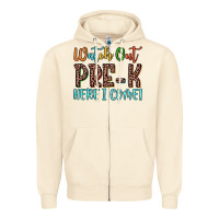 Sandshell watch out pre k here i come! Zipper Hoodie - JahusDesignShop