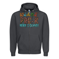 Smoke watch out pre k here i come! Zipper Hoodie - JahusDesignShop