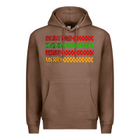 Chestnut holiday spirit hohoho bright merry Premium Hoodie - MaliasSmallBusiness