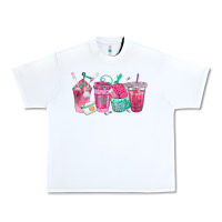 White nurse fuel coffee cups Urban Heavy Tee - texasbilliewilder