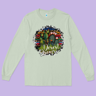 Desert Derams Long Sleeve Tee Designed By Sublimationcraftshop