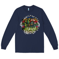 Navy desert derams Long Sleeve Tee - SublimationCraftShop