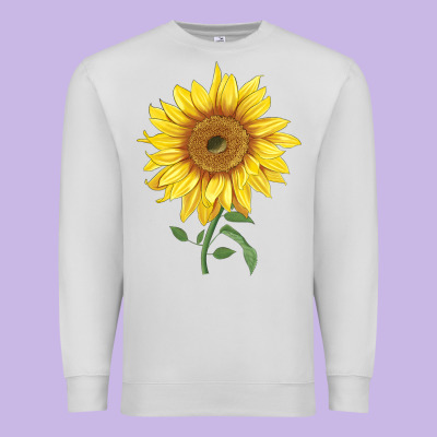 Bambino Sunflower Premium Sweatshirt Designed By Lillyallendesigns
