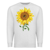 Oatmeal Heather bambino sunflower Premium Sweatshirt - LillyAllenDesigns