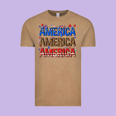 Vintage Tee America america america fourth of july