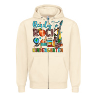Sandshell ready to rock kindergarten Zipper Hoodie - JahusDesignShop