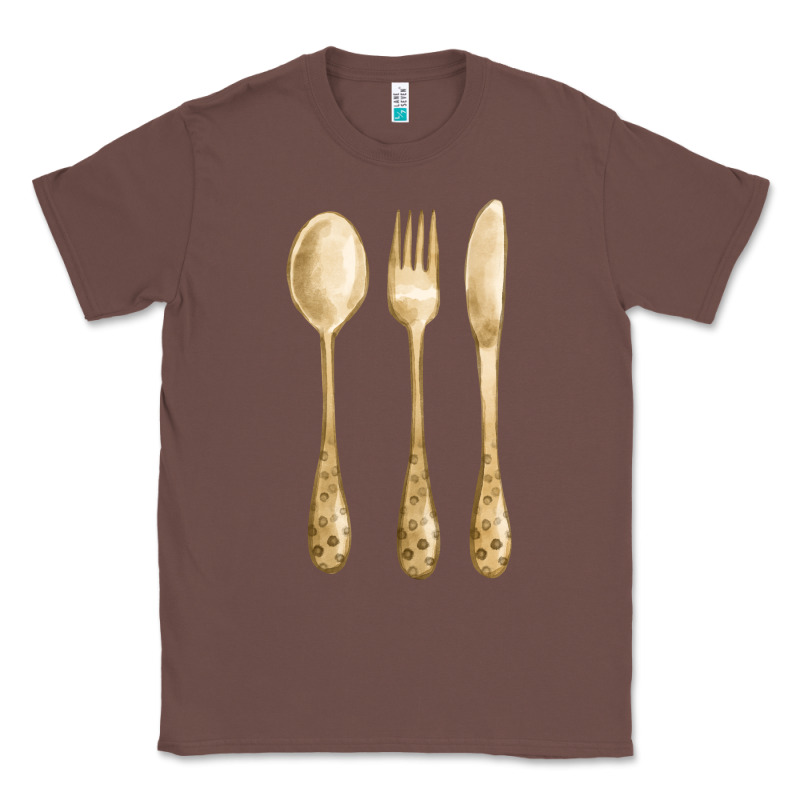 Spoon Fork Knife Fa Element Classic Tee by FaDigitalArtStudio | Teevron