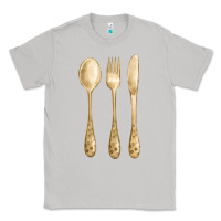 Moon Dust spoon fork knife fa element Classic Tee - FaDigitalArtStudio