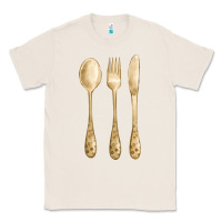 Natural spoon fork knife fa element Classic Tee - FaDigitalArtStudio