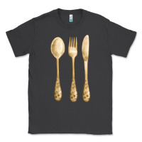 Smoke spoon fork knife fa element Classic Tee - FaDigitalArtStudio