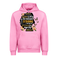 Fuchsia Pink black woman silhouette Urban Hoodie - Artiststas