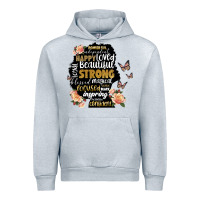 Heather Grey black woman silhouette Urban Hoodie - Artiststas