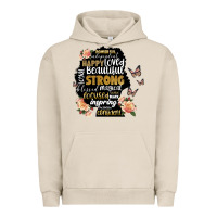 Pigment French Oak black woman silhouette Urban Hoodie - Artiststas