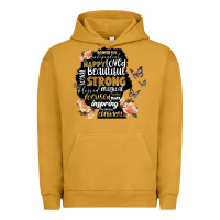 Pigment Peanut Butter black woman silhouette Urban Hoodie - Artiststas