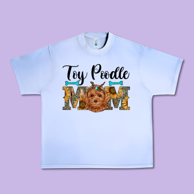 Western Toy Poodle Mom Urban Heavy Tee Designed By Ranaportraitstore