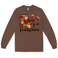 Chestnut ho ho home is in louisiana Long Sleeve Tee - FaDigitalArtStudio