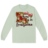 Matcha ho ho home is in louisiana Long Sleeve Tee - FaDigitalArtStudio