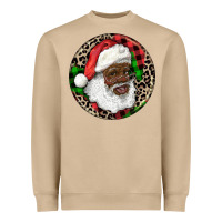 Mushroom Afro Santa Christmas Heavyweight Sweatshirt - RanaPortraitStore