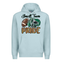 Blue Mist small town big pride green Premium Hoodie - MaliasSmallBusiness