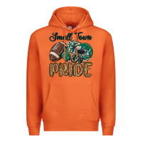 Carrot small town big pride green Premium Hoodie - MaliasSmallBusiness