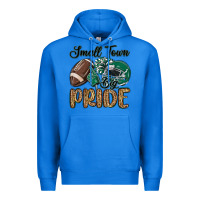 True Royal small town big pride green Premium Hoodie - MaliasSmallBusiness