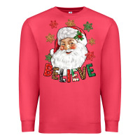 Cardinal Believe Christmas Premium Sweatshirt - NancyCooperArtShop