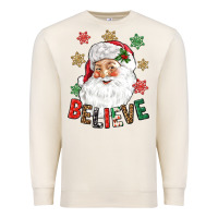 Sandshell Believe Christmas Premium Sweatshirt - NancyCooperArtShop