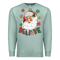 Seafoam Believe Christmas Premium Sweatshirt - NancyCooperArtShop