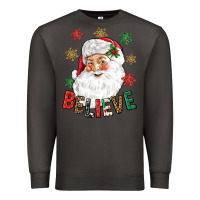 Smoke Believe Christmas Premium Sweatshirt - NancyCooperArtShop
