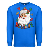 True Royal Believe Christmas Premium Sweatshirt - NancyCooperArtShop