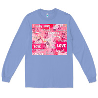 Colony Blue breast cancer awareness pink Long Sleeve Tee - AdoDesignShop